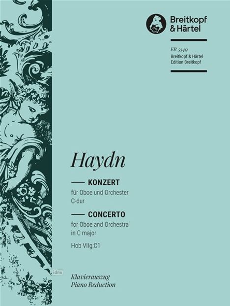 Joseph Haydn: Haydn,J.            :Oboenkon...1 /KA /Ob,Klav, Noten