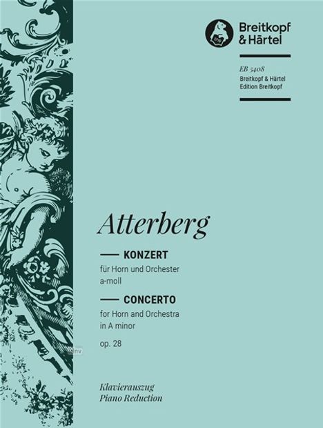 Kurt Atterberg: Atterberg,K.        :Hornkon...28 /KA /Hn,Klav /BR, Noten