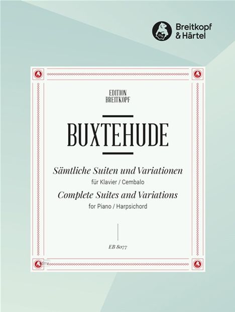 Sämtliche Suiten und Variationen, Klavier (Cembalo), praktische Ausgabe, Noten