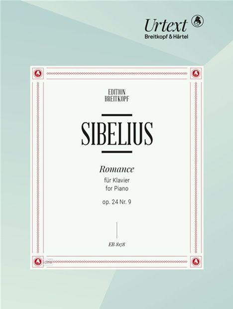 Jean Sibelius: Romance op. 24 Nr. 9 op. 24/9, Noten