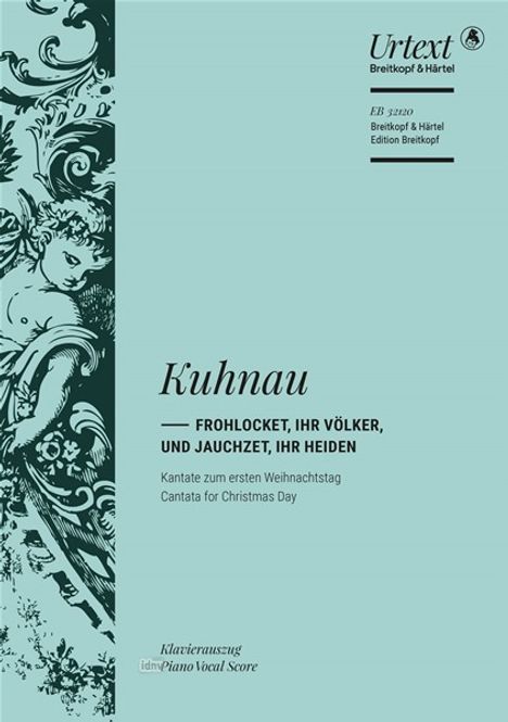 Johann Kuhnau: Frohlocket, ihr Völker, und jauchzet, ihr Heiden, Noten