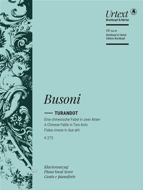 Turandot K 273, Noten