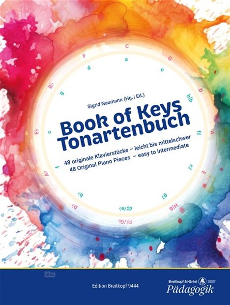 Tonartenbuch - Book of Keys, Noten