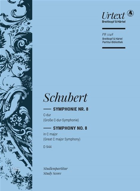 Sinfonie Nr.8 C-Dur D 944, Partitur, Noten
