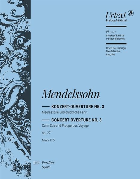 Felix Mendelssohn Bartholdy: Konzert-Ouverture Nr. 3 op. 27, Noten