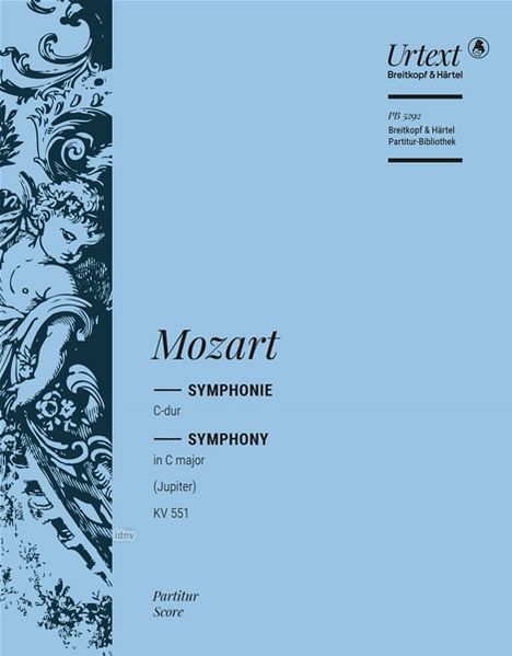 Wolfgang Amadeus Mozart: Symphonie C-Dur KV 551, Noten