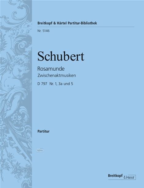 Franz Schubert: Schubert, Franz     :Ros. Nr. 1, 3a u. 5 D 797, Noten