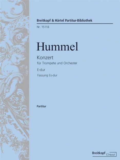 Johann Nepomuk Hummel: Trompetenkonzert (Fassung Es-d, Noten