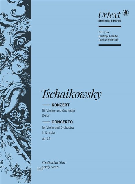 Tschaikowsky, P: Konzert D-Dur,op. 35, Noten