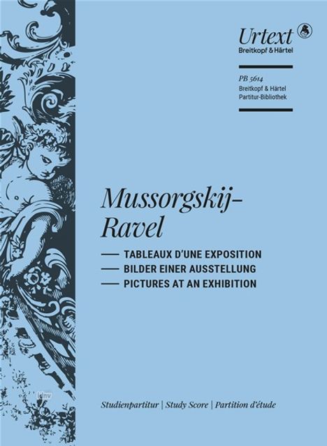Modest Mussorgsky: Tableaux d'une exposition / Bilder einer Ausstellung, Noten