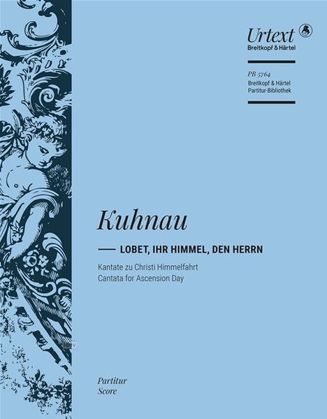 Johann Kuhnau: Lobet, ihr Himmel, den Herrn, Noten