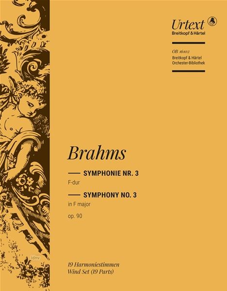 Johannes Brahms: Symphonie Nr. 3 F-Dur op. 90, Noten