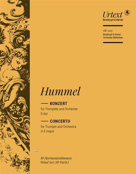 Johann Nepomuk Hummel: Trompetenkonzert E-Dur, Noten