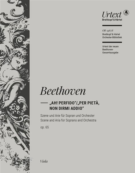 Ludwig van Beethoven: Ah! Perfido/ Per pieta, non di, Noten