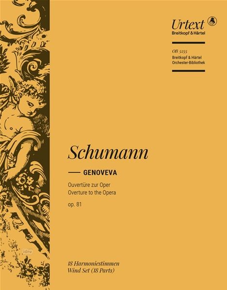 Robert Schumann: Genoveva-Ouvertüre  op. 81, Noten