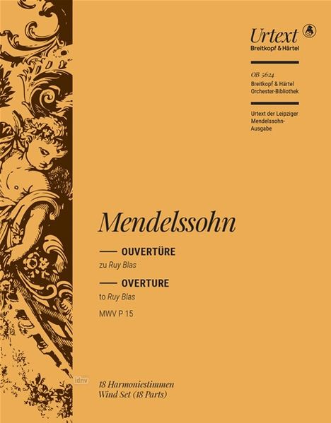 Felix Mendelssohn Bartholdy: Ruy Blas c-moll [op. 95] MWV P 15, Noten