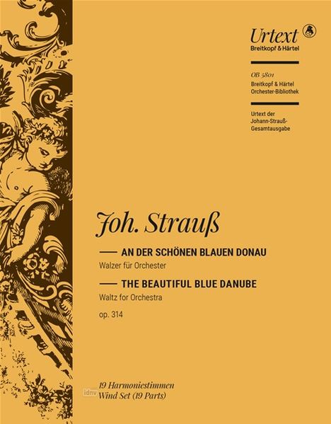 Johann Strauss II: An der schönen blauen Donau op. 314, Noten