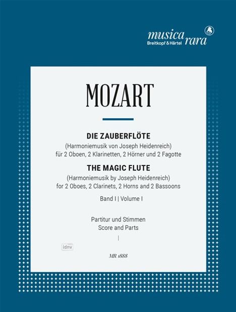 Wolfgang Amadeus Mozart: Mozart,W.A.         :Zauberf... /BLENS(8bläser /BR, Noten