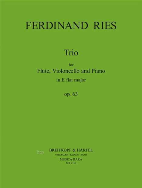 Ferdinand Ries: Trio op. 63, Noten