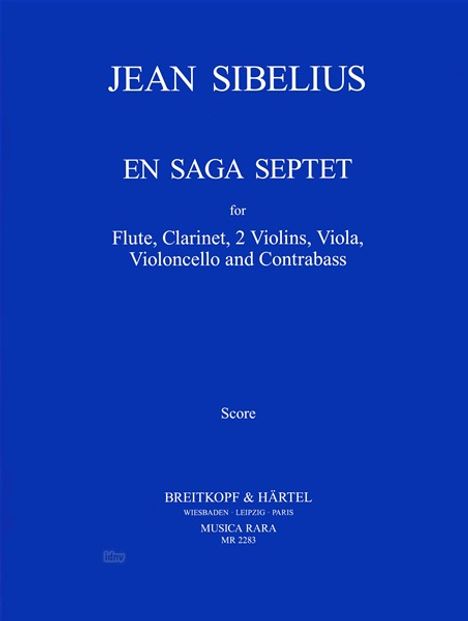Jean Sibelius: En saga (1892), Noten