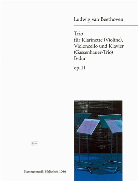 Ludwig van Beethoven: Klaviertrio B-dur op. 11, Noten
