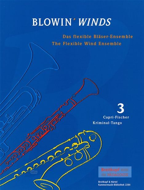 Peter Sebastian: Blowin' Winds, Heft 3: Capri-F, Noten