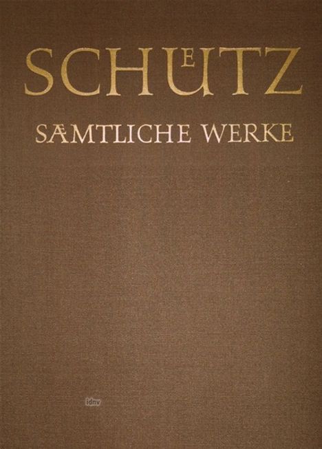 Heinrich Schütz: Sämtliche Werke, Band 2, Noten