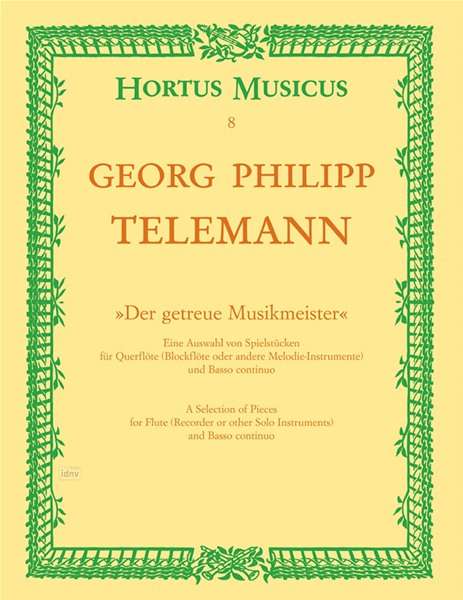 Georg Philipp Telemann: Telem.,G.P.         :Der ge... /SP/E /Fl/Bfl-S /GH, Noten