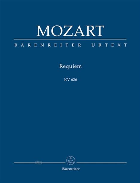 Requiem d-Moll KV 626, Partitur, Noten