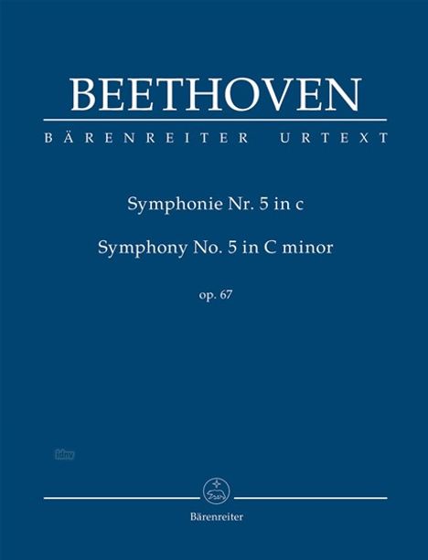 Ludwig van Beethoven: Sinfonie Nr.5 c-Moll op.67, Studienpartitur, Noten