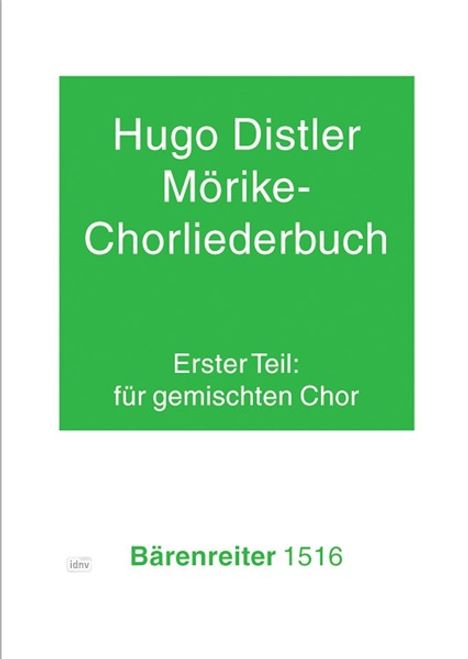 Hugo Distler: Mörike-Chorliederbuch, Teil 1, Noten