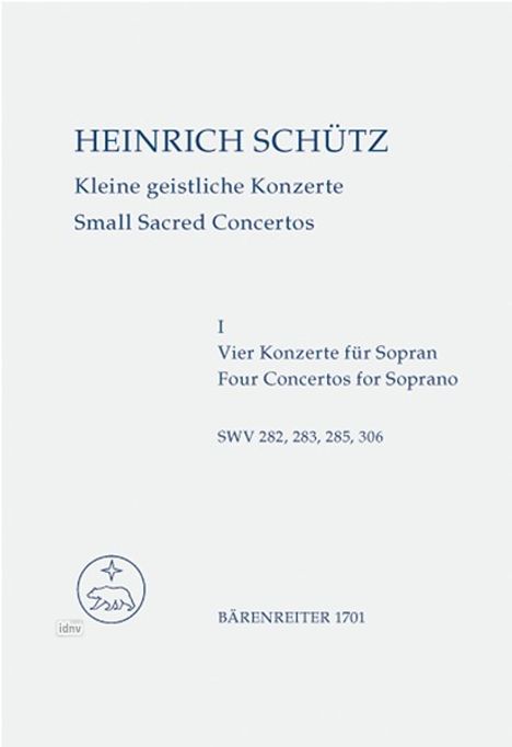 Heinrich Schütz: Schütz,H.           :Klein... /SI/SP /SSolo/Bc /GH, Noten