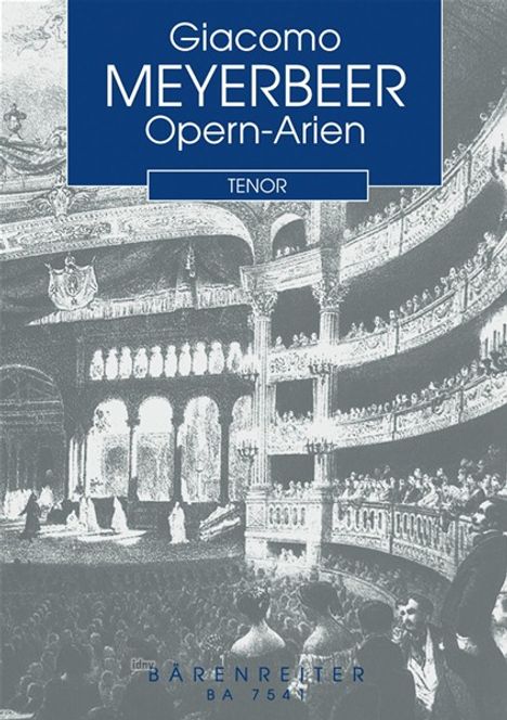 Giacomo Meyerbeer: (Arien, Ausw.) Opern-Arien, Tenor, Noten