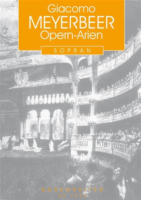 Giacomo Meyerbeer: Opern-Arien für Sopran, Noten