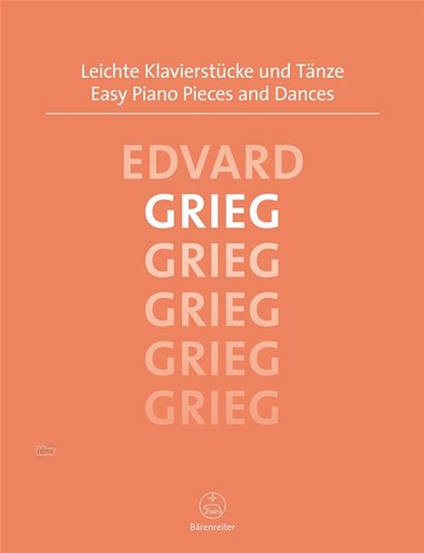 Edvard Grieg: Grieg,E.            :Leichte Klaviers... /Klav /GH, Noten