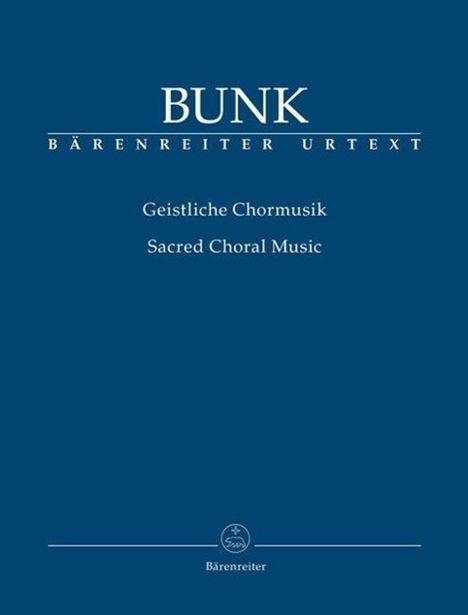 Geistliche Chormusik, Noten