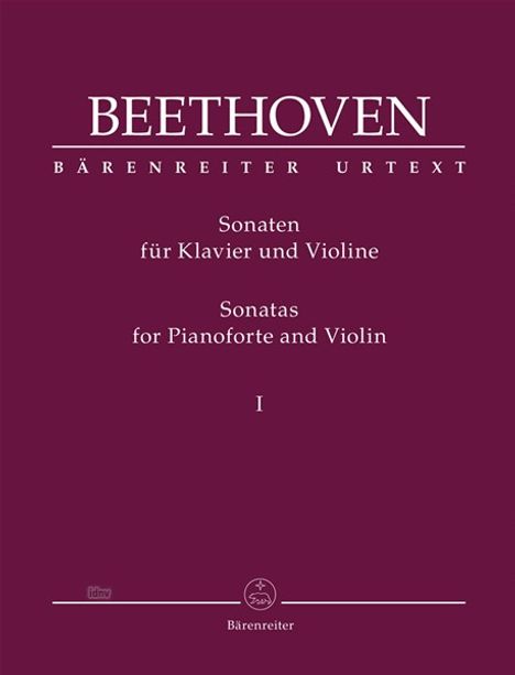 Ludwig van Beethoven: Sonaten für Klavier und Violine, Noten