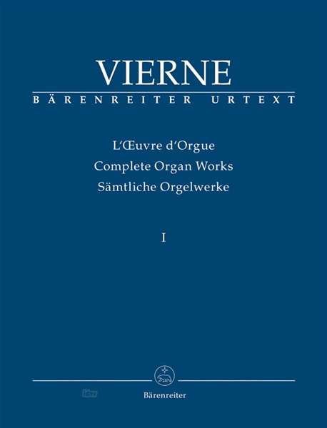 Louis Vierne: Sämtliche Orgelwerke1: Symphon, Noten