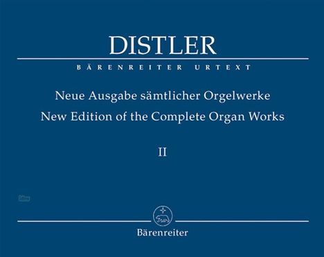 Hugo Distler: Sämtliche Orgelwerke. Complete Organ Works. Bd.2, Zubehör