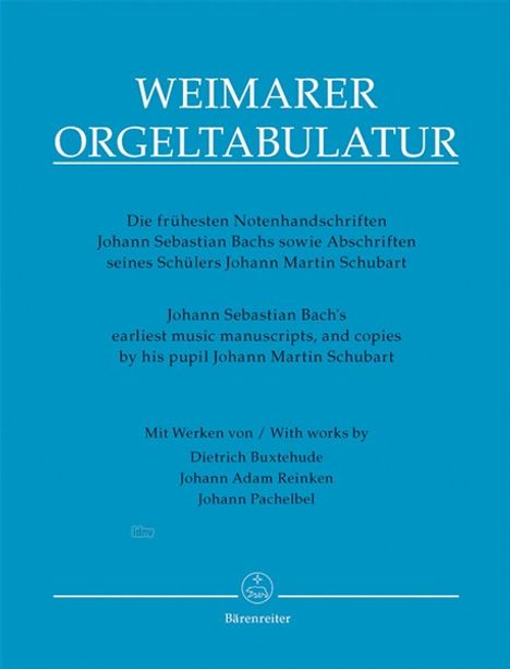 Weimarer Orgeltabulatur, Übertragung, Noten