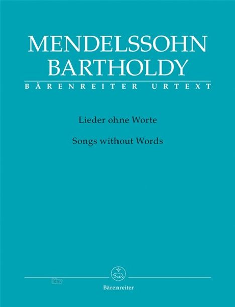 Lieder ohne Worte, Klavier, Noten