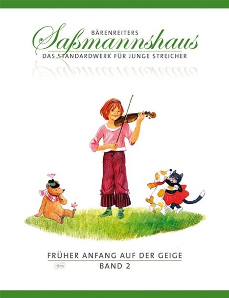 Egon Saßmannshaus: Saßmannshaus, E: Früher Anfang auf der Geige 2, Noten