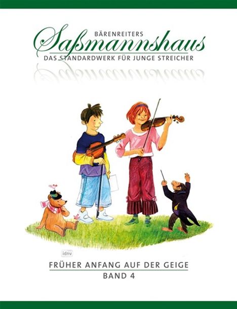 Egon Saßmannshaus: Früher Anfang auf der Geige. Bd.4, Noten