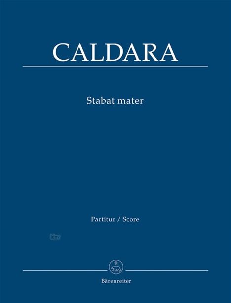 Antonio Caldara: Stabat mater, Noten