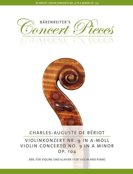 Charles-Auguste de Bériot: Violinkonzert, Buch