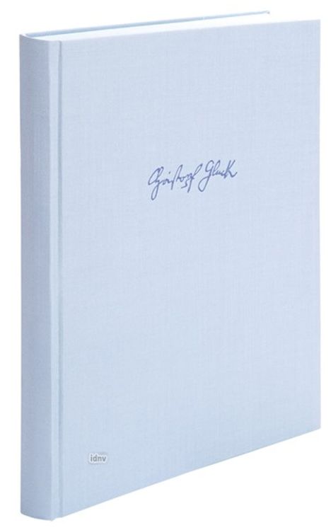 Hellblaues Buch mit handschriftlichem Text "Gingko, Angel, Glock" auf dem Umschlag.