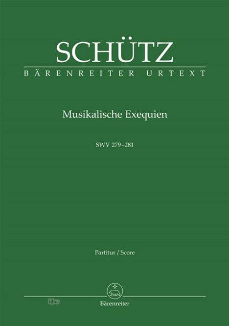 Heinrich Schütz: Musikalische Exequien SWV 279-281, Noten