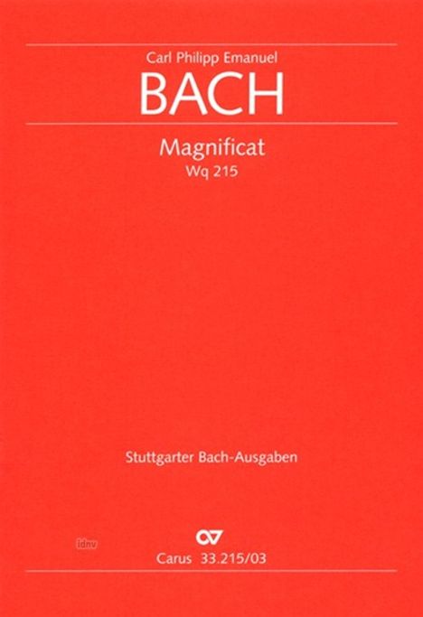 Bach, C: Magnificat, Noten