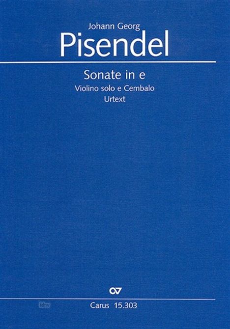 Johann Georg Pisendel: Pisendel,J.G.       :Sonate in e... /P,E /v,bc /KT, Noten