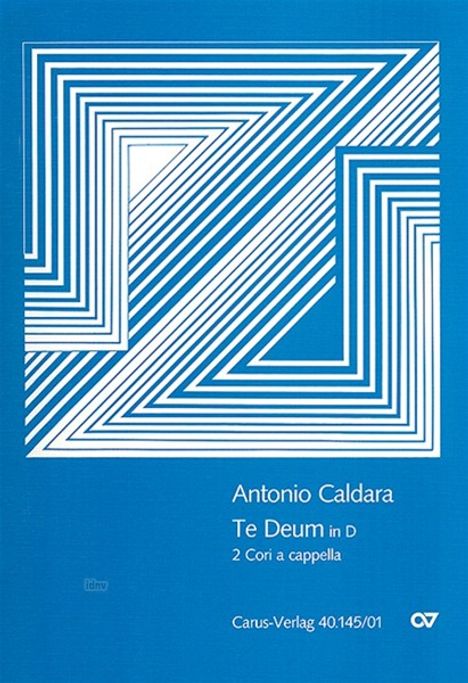 Antonio Caldara: Te Deum a 8 voci in D, Noten